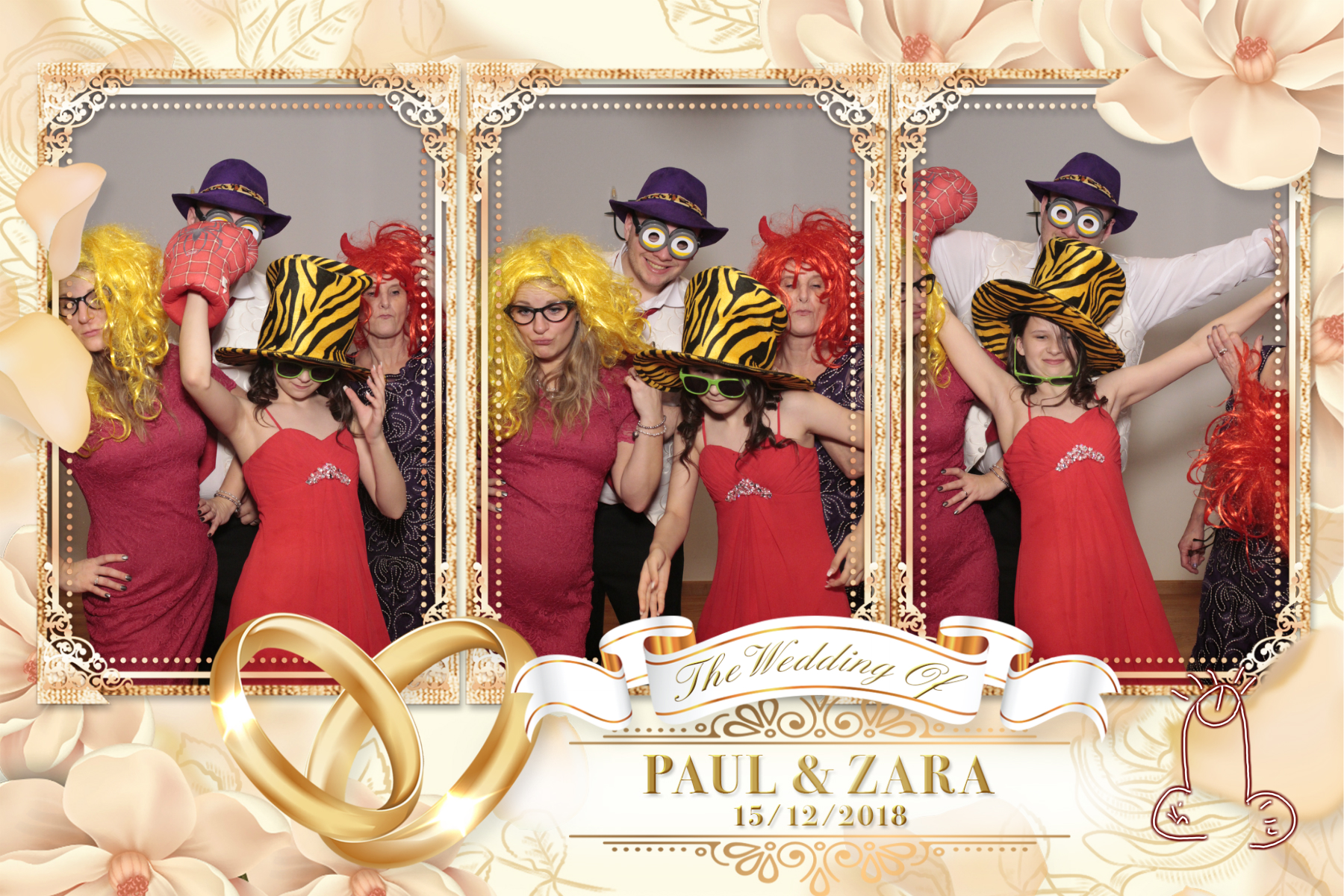 Paul & Zara's Wedding | View more photos from the event at gallery.myphotoboothexperience.co.uk/u/MyPhotoBoothExperienceLtd/Paul-Zaras-Wedding